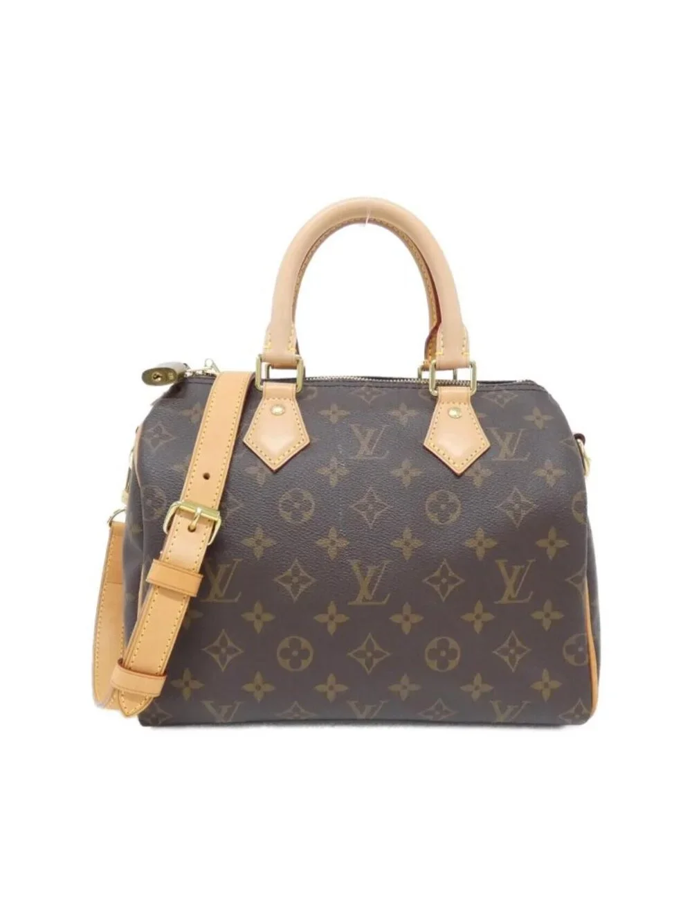 Louis Vuitton Monogram Speedy Bandouliere 25 Boston